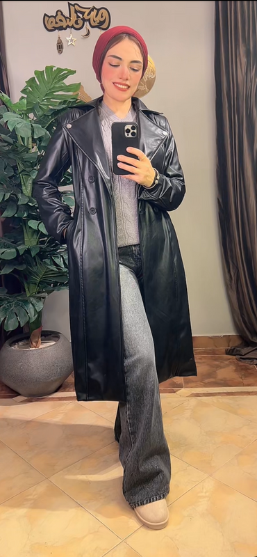 Leather Coat