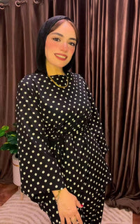 polka dots soft suit